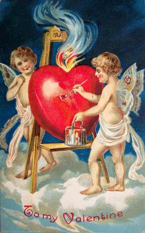 A 1909 St. Valentine's Day Party