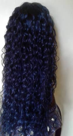 Pretty curls on Sensationnel's Anya Curly Wig.
