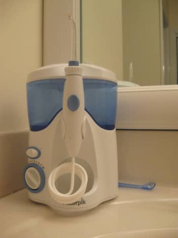 Here's a look at my Waterpik in its station.