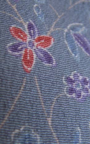 Synthetic kimono fabric