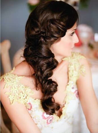 This hairstyle can be done for an engagement ceremony as well as a wedding ceremony in Bangladesh.