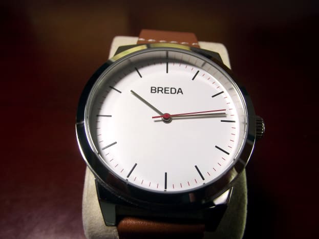 Breda 8184B Quartz Watch.