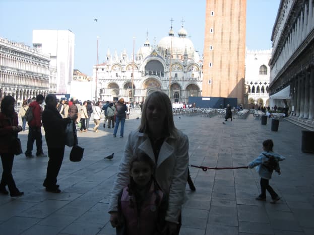 In Venice while working as an au pair