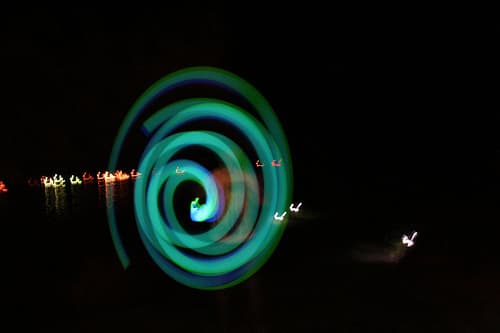 glow stick photography