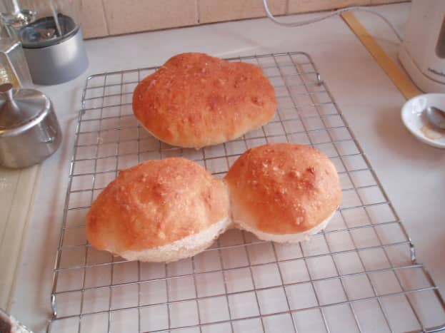 A good morning's baking of rolls