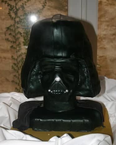 3D Darth Vader Cake