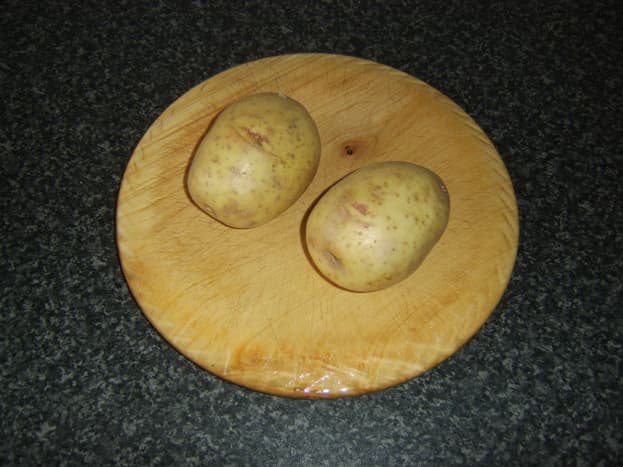 Medium sized baking potatoes