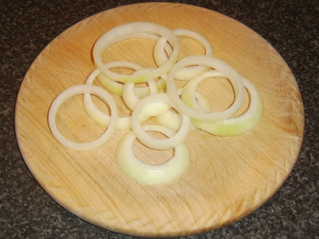 Onion rings for fritters