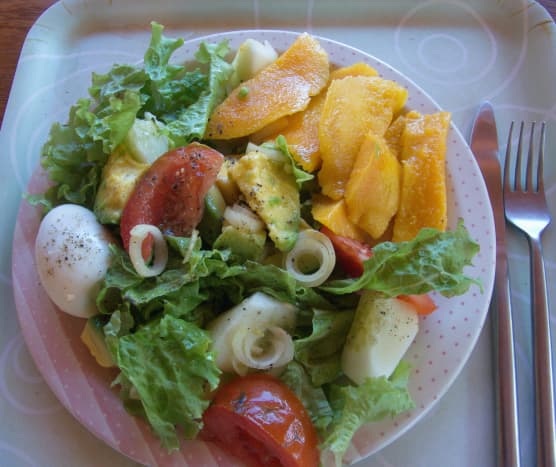 Fresh mango salad
