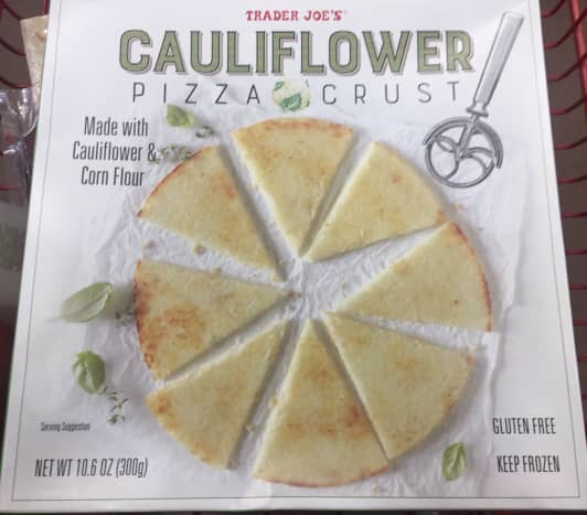 Trader Joe's Cauliflower Pizza Crust