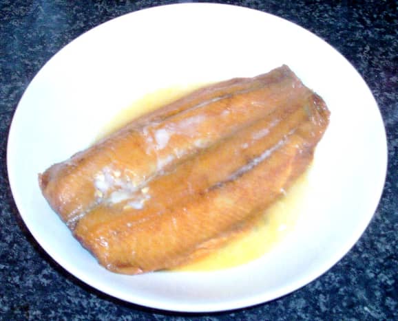 Boiled in the bag (with butter) kipper fillet