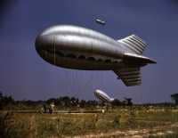 Second World War barrage balloon