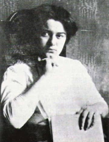 Edith as a student in Breslau, 1913-1914