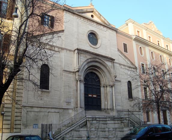 The Camadolese monastery of Sant' Antonio Abate in Rome, where Sr. Nazarena lived first as a novice and later as an anchoress.