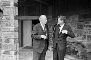 President Kennedy at the Kerr Ranch