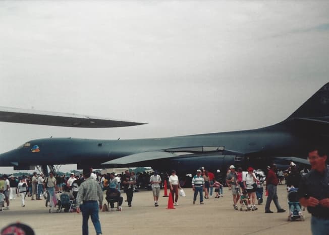 B-1B at Andrews Air Force Base