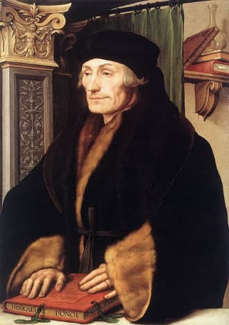 Desiderius Erasmus, friend and mentor to Thomas More