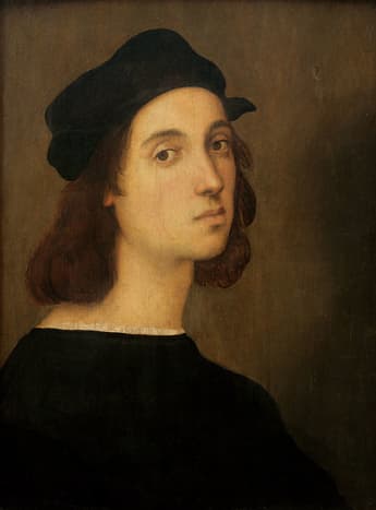 Raffaello Sanzio da Urbino, painter of the High Renaissance movement.