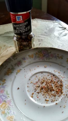 Dried Peppercorns (grounded)