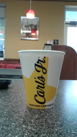 A small cup at Carl's Jr. is $1, with free refills.