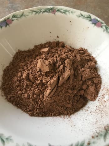 This ice cream gets its dynamite flavor from simple cocoa powder. Half a cup is all it takes, and the flavor is amazing.