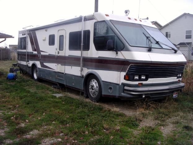 Even larger RV's can be winterized at home