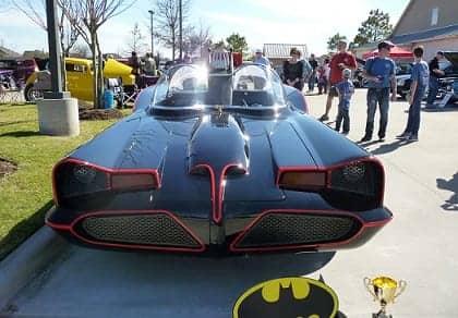 Front of Batmobile 