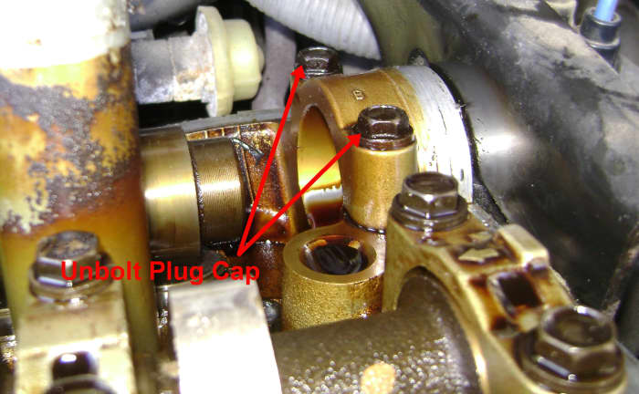 Camry Distributor Cap Plug Removal