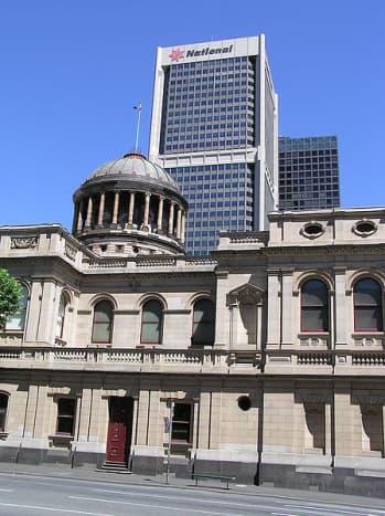 Melbourne, William Street. Supreme Court, North Side.