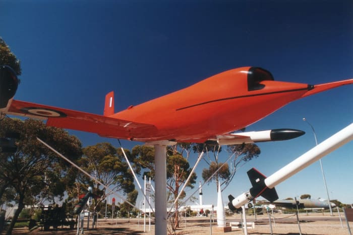 GAF Jindivik target drone at Woomera