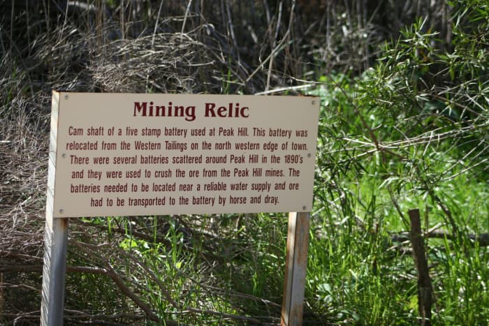 It was interesting to see the history of this mine site that began as a site dug by hand - and ended its life in the age of technology.