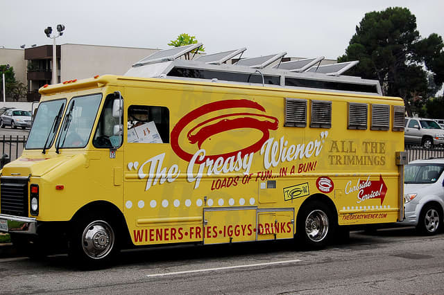 Humorous names can be very effective for food trucks, especially when paired with a funny tag line. 