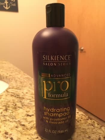 Salon Selective conditioner. I really thought this went away in the 1990s. Oh well. It's cruelty-free!