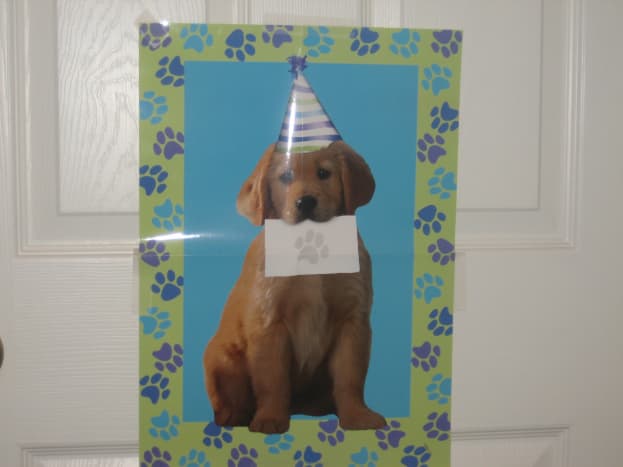 Pin the Paw Print Game