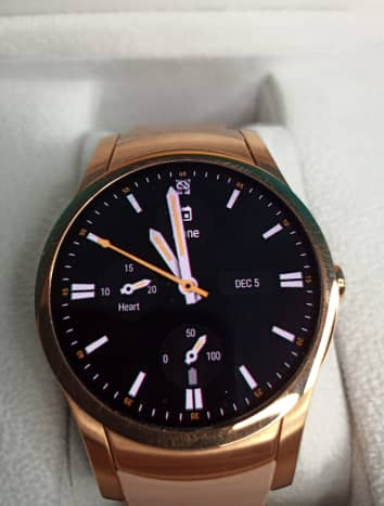 An aftermarket watch face for the Wear24 smartwatch.  These can be downloaded from various companies and are generally free or inexpensive.