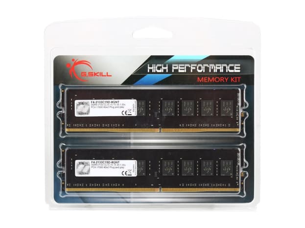 G. Skill NT Series RAM and Seagate Barracuda 500GB Hard Disk Drive