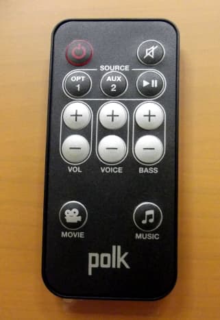 Review of the Polk Audio Omni SB1 Plus Home Theater Sound Bar System - 6