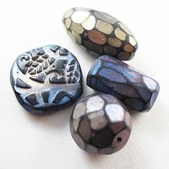 making-handmade-beads-clay-paper-glass-supplies-techniques-tutorials-patterns