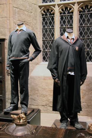 Official Gryffindor boys' uniforms.