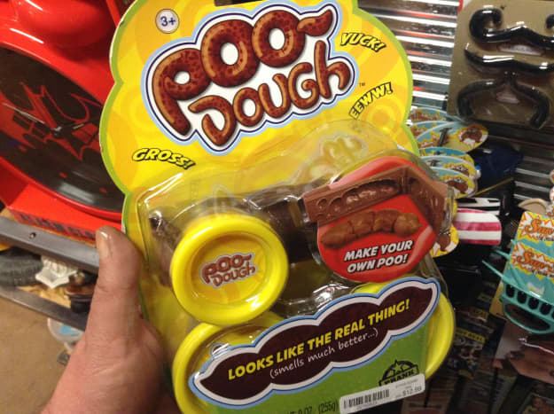 Who wouldn't want to play with poo?