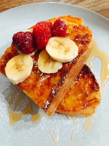 This french toast tasted even better than it looks!