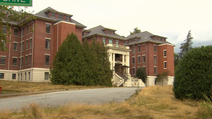Riverview Mental Hospital in Coquitlam, British Columbia.