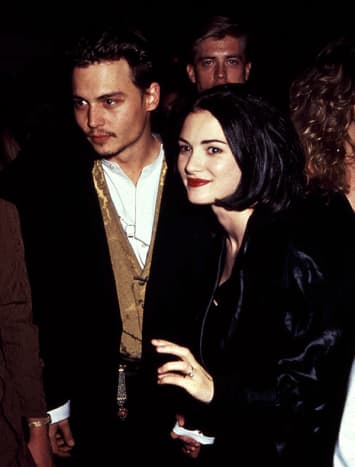 Johnny Depp &amp; Winona Ryder.
