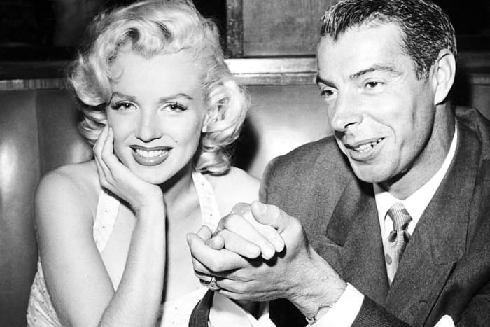 Marilyn Monroe &amp; Joe DiMaggio.