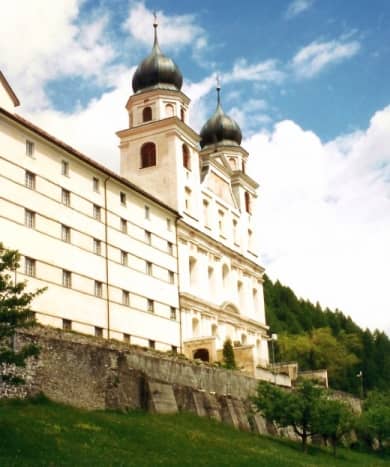Photo of Benedictine Abbey and Church in Disentis, Switzerland