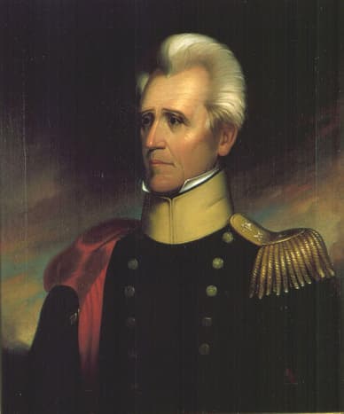 Portrait of Andrew Jackson by Ralph E. W. Earl in 1837