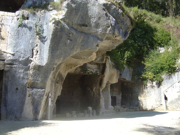 Caves at Brantome, Perigorde