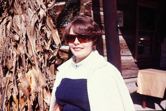 Fall photo of me in Gatlinburg, Tennessee, 1971 