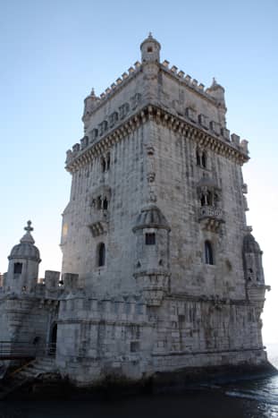 This is a photo I took of B&eacute;lem Tower, a limestone bastion built in Lisbon during the Portuguese Renaissance. 