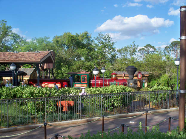 Walt Disney World Railroad - Steam Engine